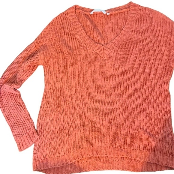 Soft Surroundings Oversized V Neck Sweater q - Picture 1 of 7